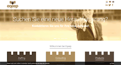 Desktop Screenshot of eqeep.de